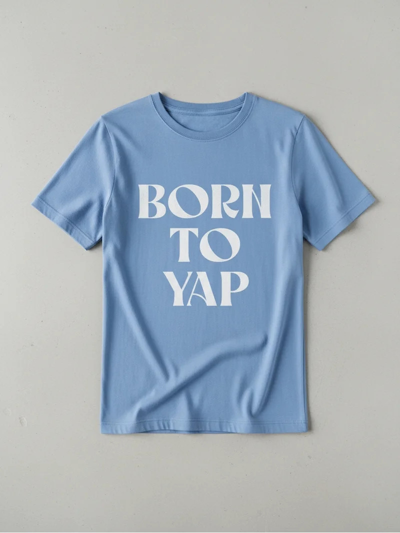 Born to Yap Women's Graphic Everyday Tee with Short Sleeves, Sizes XXS-XXL | Walmart (US)