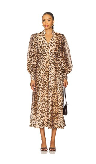 Isabella Shirtdress in Leopard | Revolve Clothing (Global)