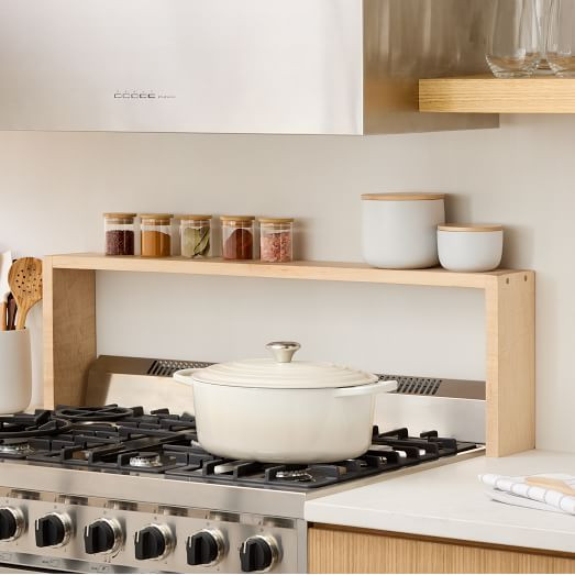 Reds Wood Design Stove Top Shelf Riser | West Elm (US)