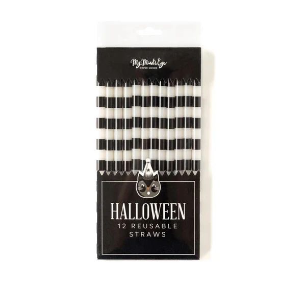 Vintage Halloween Reusable Straws | Oh Happy Day Shop
