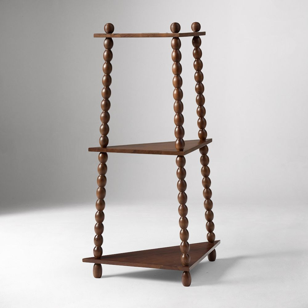 Pierce & Ward Spindle Wood Plant Stand | West Elm (US)