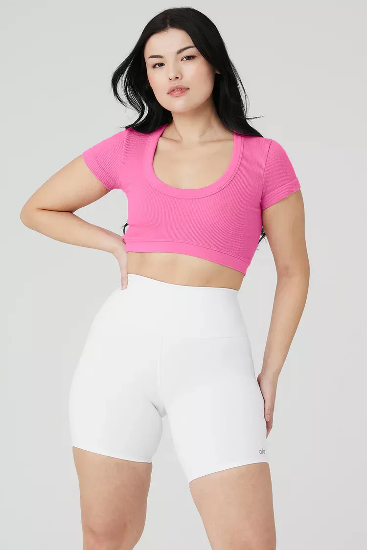 Seamless Ribbed Cropped Serene … curated on LTK