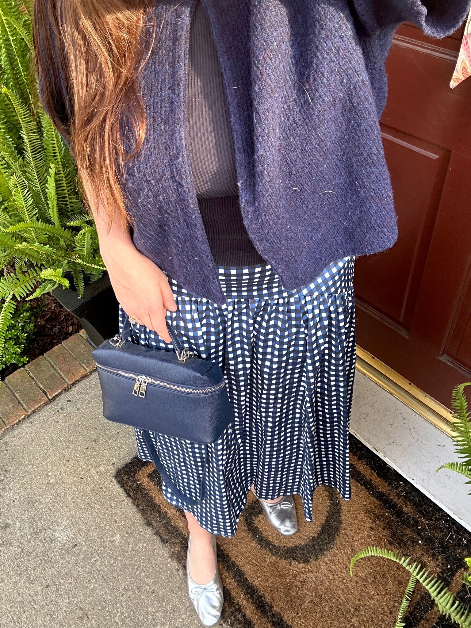 in my blues ☁️ this gingham skirt is screaming spring (blue is sold out, pink is available) with my single button cardi— perfect for these chilly mornings + warm afternoons! 

#LTKStyleTip #LTKSeasonal #LTKFindsUnder100