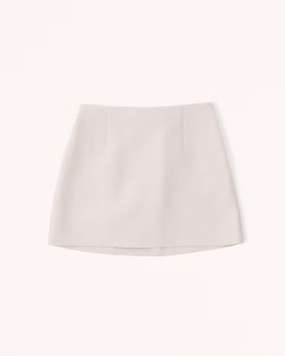 Women's Menswear Mini Skort | Women's Clearance | Abercrombie.com | Abercrombie & Fitch (US)