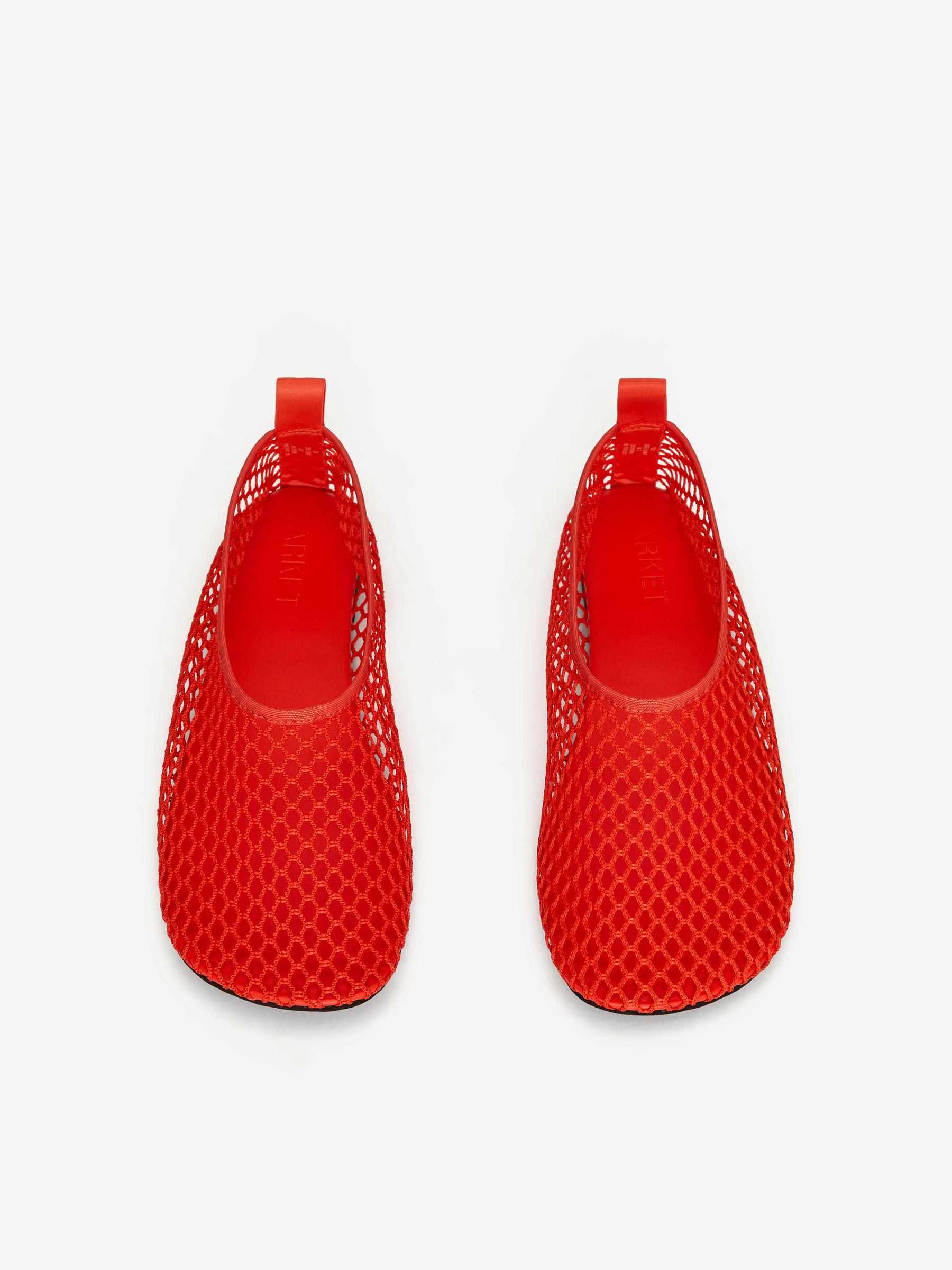 Fishnet Ballet Flat – Red – Women – ARKET GB | Arket UK