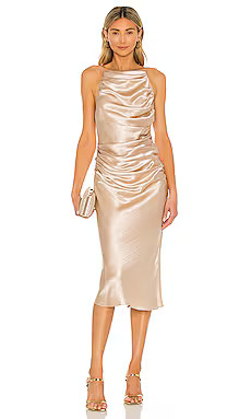 Amanda Uprichard X REVOLVE Georgina Dress in Bone from Revolve.com | Revolve Clothing (Global)