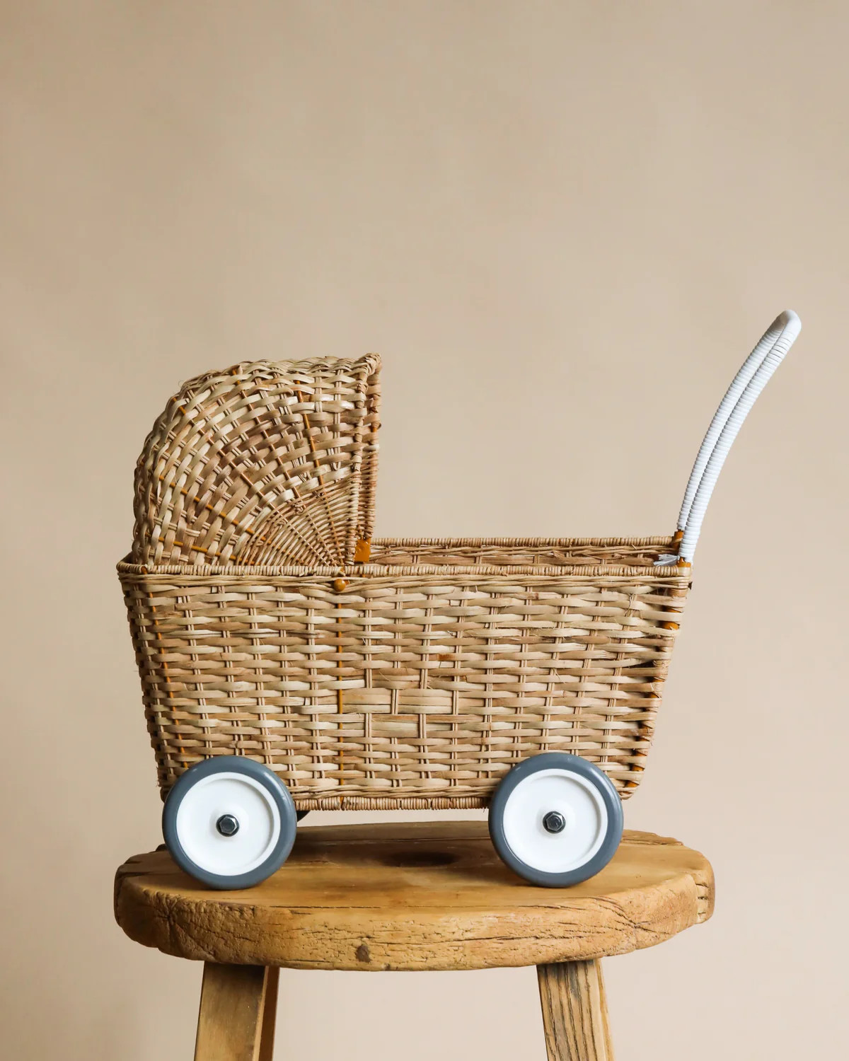 Olli Ella Rattan Doll Stroller | Odin Parker