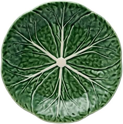 Bordallo Pinheiro Cabbage Green Dessert Plate, Set of 4 | Amazon (US)