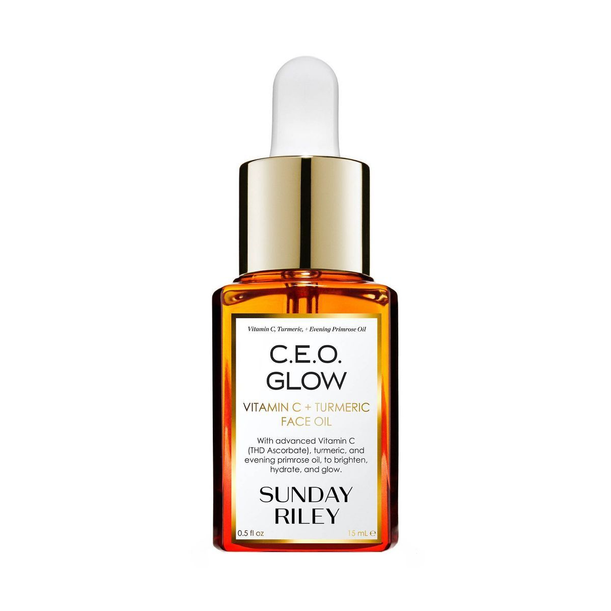 Sunday Riley C.E.O. Glow Vitamin C And Turmeric Face Oil - 0.5 fl oz - Ulta Beauty | Target