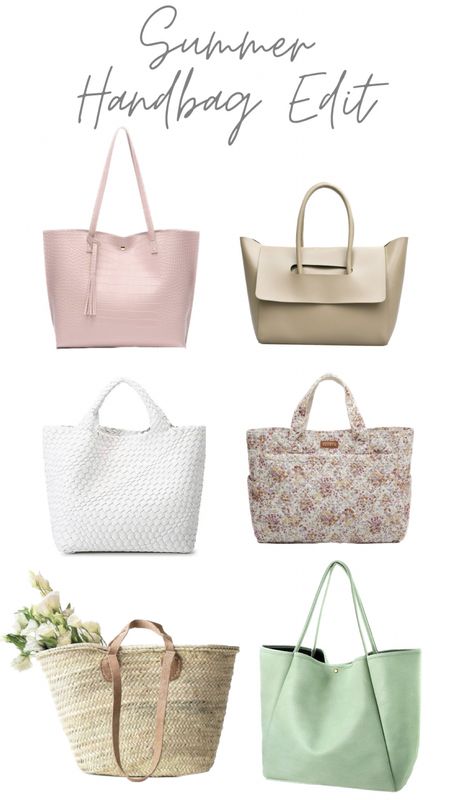 Summer tote handbag favs!
Under 50! 
#summer #totebags #summerfashion 

#LTKSeasonal #LTKFind #LTKunder50