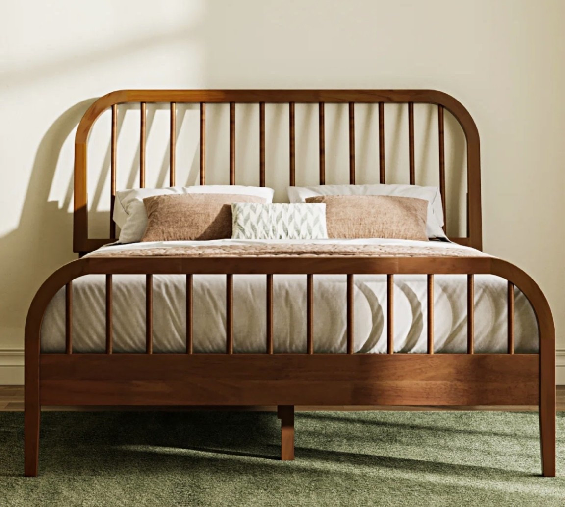 Way Day Spindle Bed Find 🤍 Warm Wood Frame

This bed is such a good Way Day find 🤍 The warm wood tone + clean lines make it feel high-end without the price tag. Perfect for a cozy, neutral bedroom refresh.

@Wayfair 

#LTKSaleAlert #LTKU #LTKHome