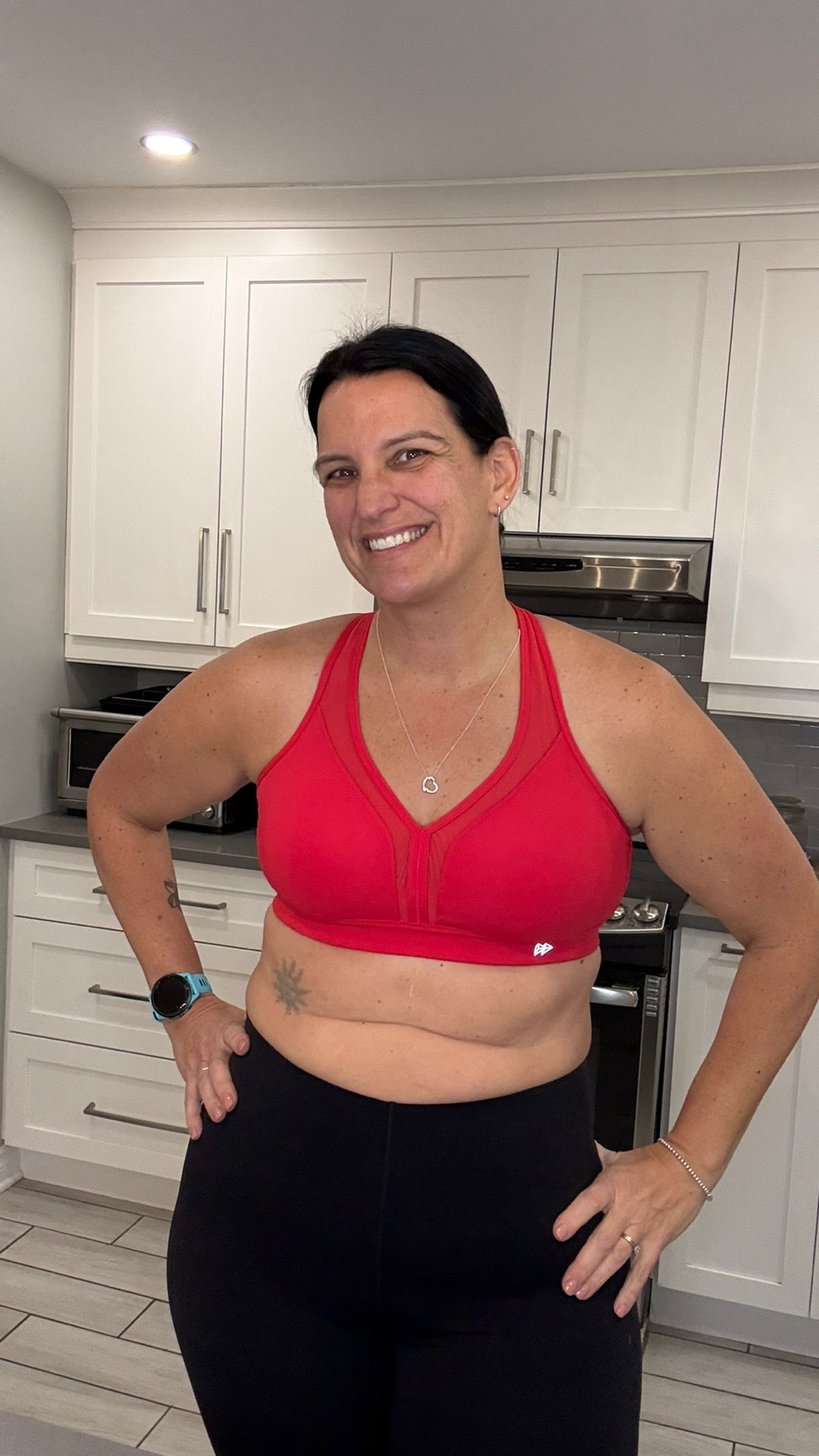 This is THE supportive bra that you’ve been looking for! It’s soft, supports, available in cute colors and the pads stay in place. I just LOVE it! 

PS Super affordable too!

#LTKfitness #LTKmidsize #LTKplussize
