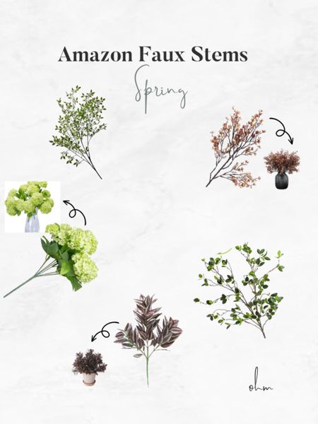 Realistic Faux stems! Faux florals, spring favorites, table decor, planters, vases, faux flowers

#LTKSeasonal #LTKhome
