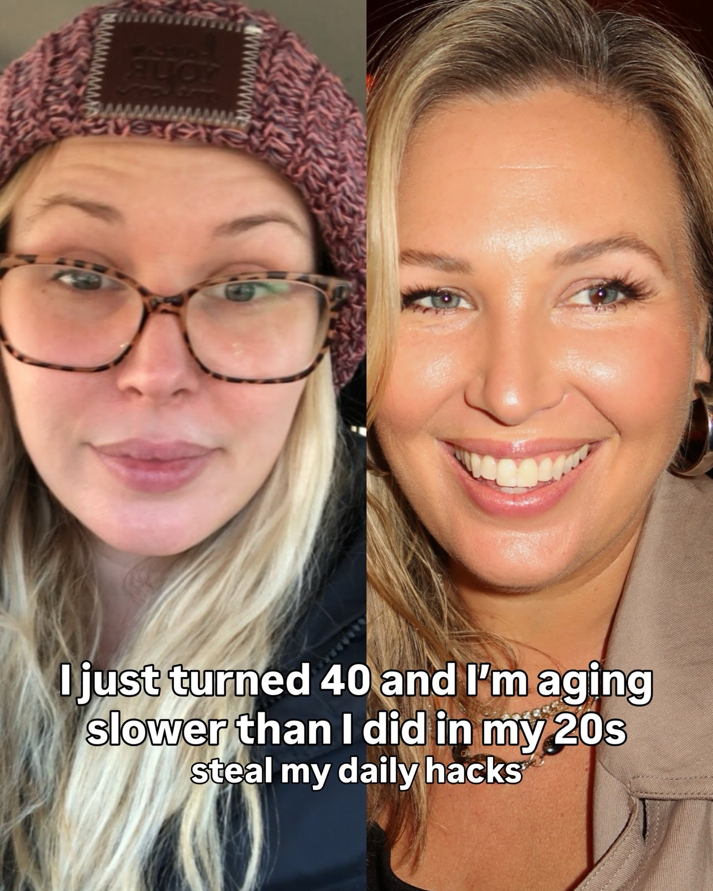 I turned 40 this year and my skin is the best it has ever been and no I don’t buy fancy expensive 20 step routine products…just a simple girl, simple products. I think you should steal my routine. Comment “yes girl” and I’ll send all the details!

Aging in reverse, aging skin, 40 year old skincare, mom self care.

#LTKBeauty #LTKPlusSize #LTKSeasonal