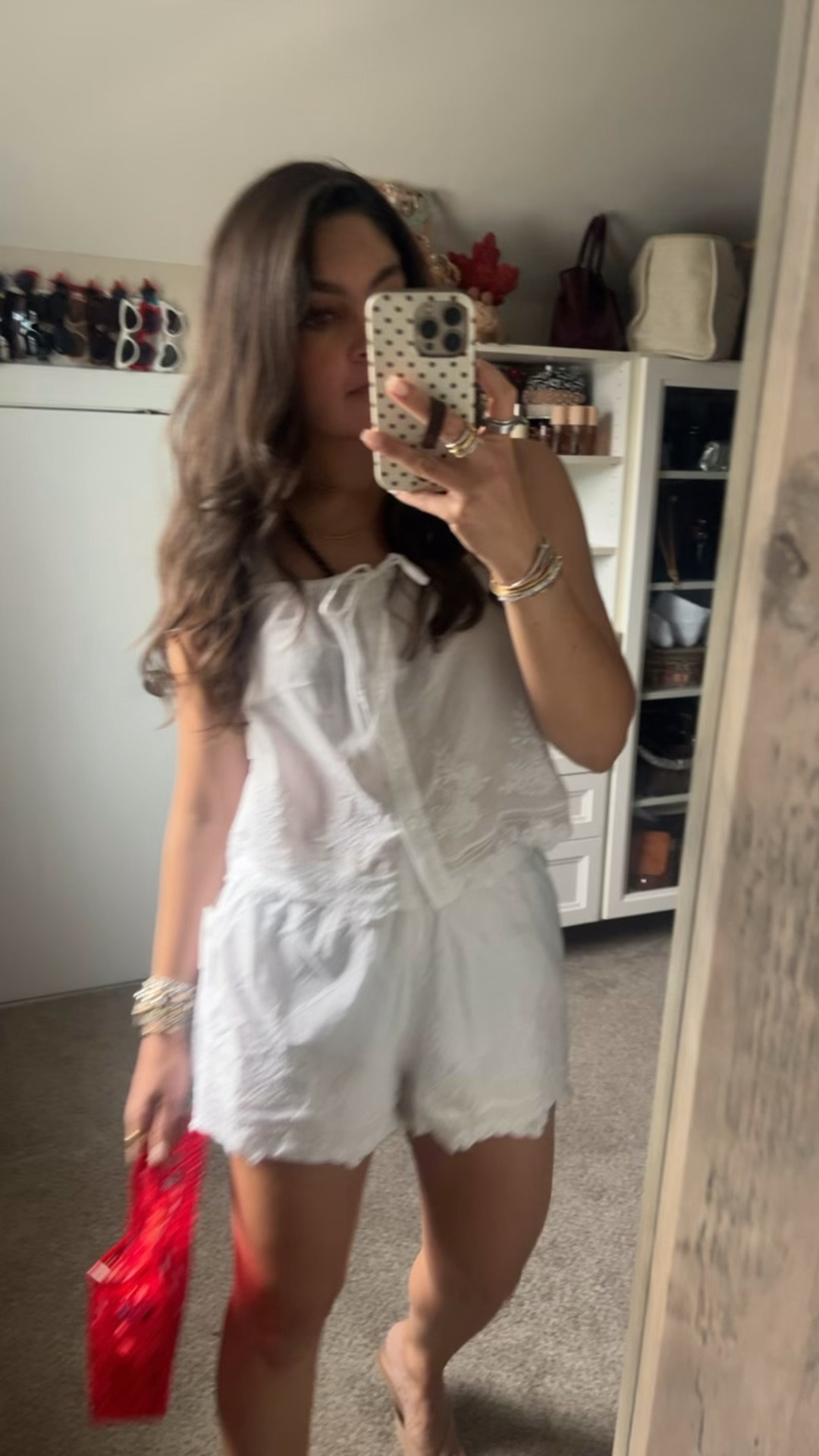 Old Navy eyelet set. Summer fashion. Top is an xs. Bottoms are a small