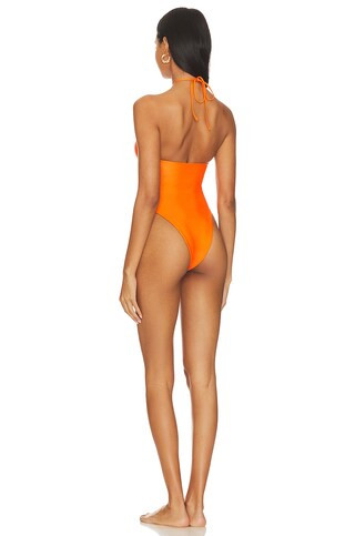 the Keoni One Piece in Orange | Revolve Clothing (Global)