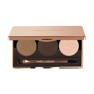 Nude By Nature Natural Definition Brow Palette 02 Brown 6g | Priceline Pharmacy (AU)