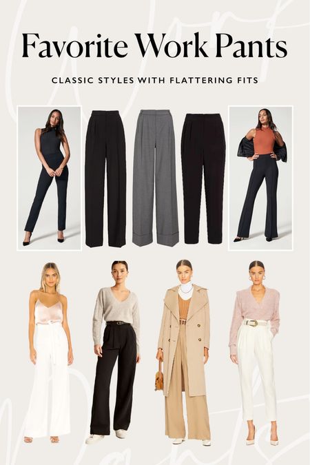 My favorite work pants — classic work style — trousers — high waisted pants — Spring outfits — workwear 

#LTKunder100 #LTKSeasonal #LTKworkwear