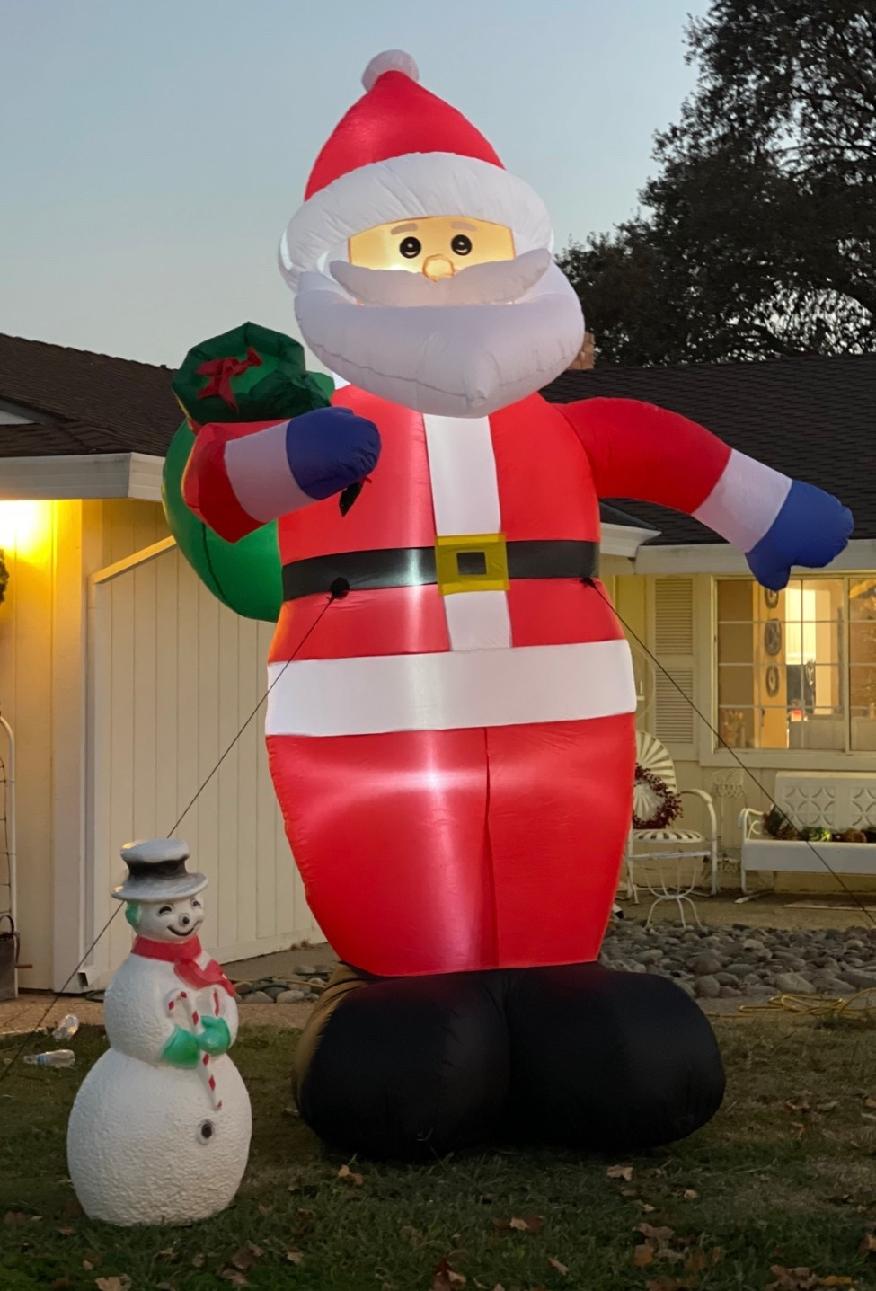 12 ft inflatable Santa Claus. Giant Christmas inflatable. Holiday inflatables. Outdoor holiday decor. Outdoor Christmas decor. ❤️

#LTKHoliday #LTKHome #LTKSeasonal
