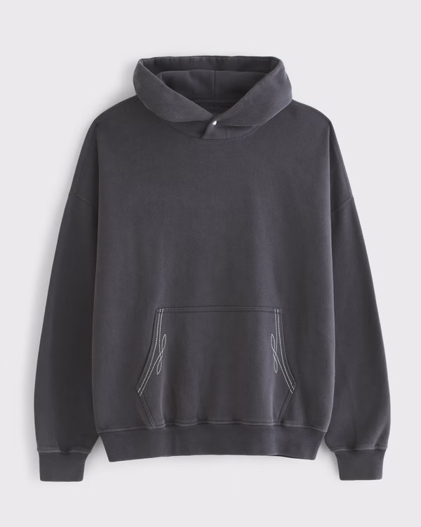 Men's Essential Popover Hoodie | Men's | Abercrombie.com | Abercrombie & Fitch (US)