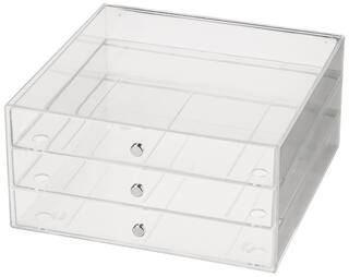 Clear 3-Drawer Organizer by Recollections™ | Michaels Stores