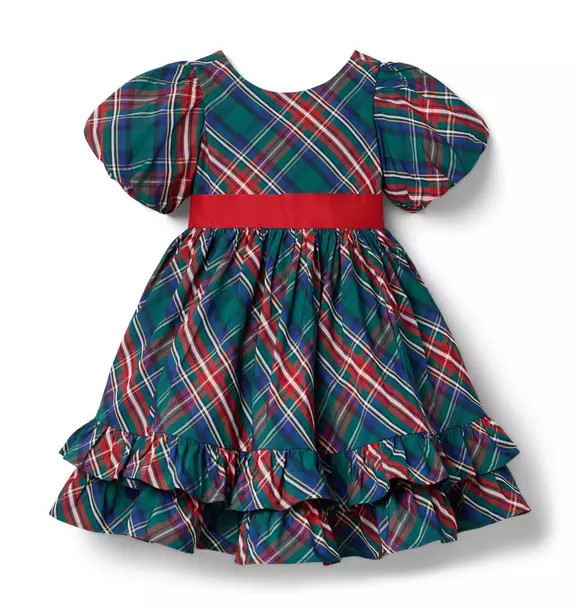 The Bow-Tied Tartan Dress | Janie and Jack