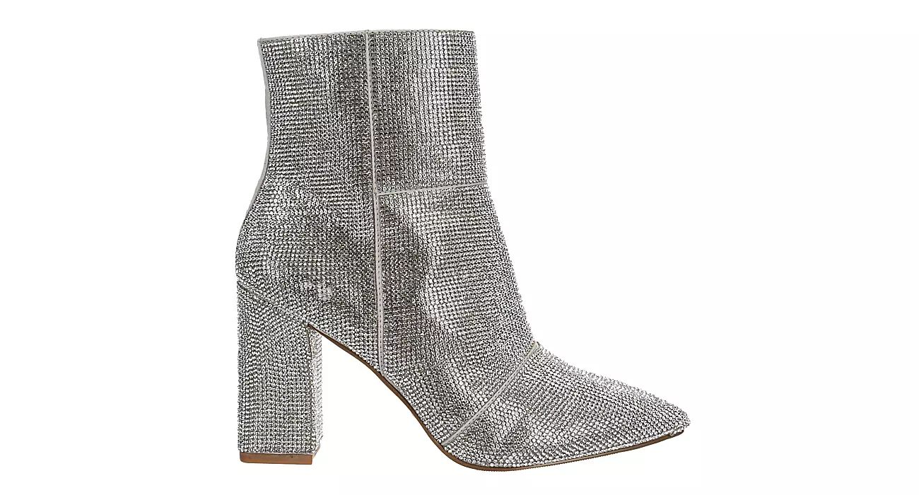 Madden Girl Womens Flex-r Boot - Silver | Rack Room Shoes