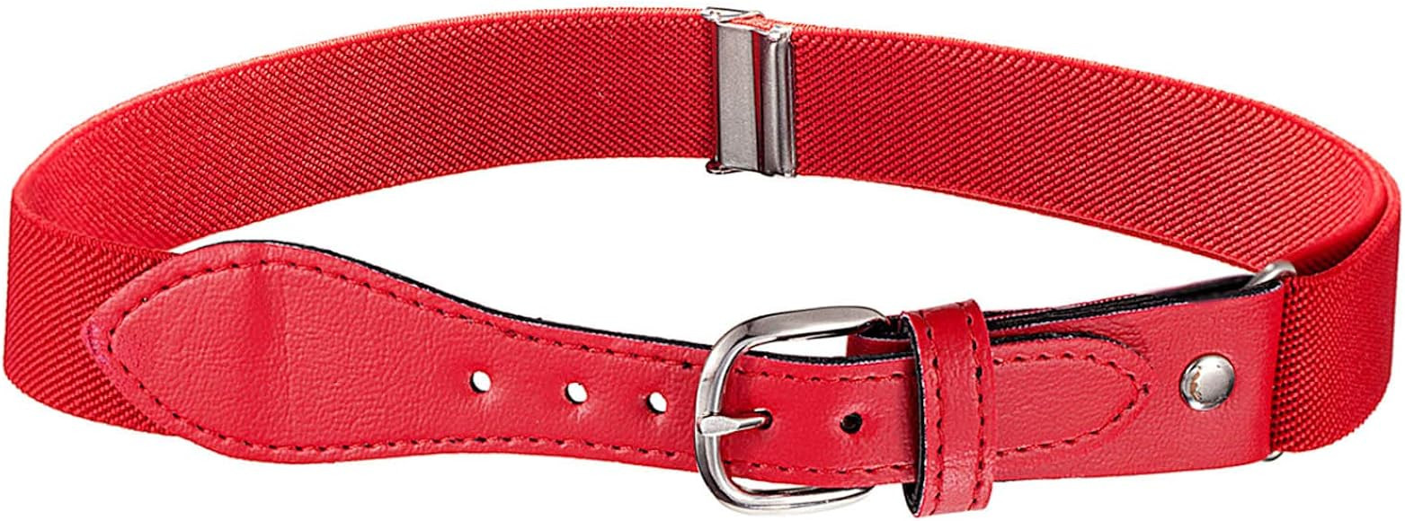 HOLD’EM Kids Toddler Belt Leather Closure Elastic 1” Wide Adjustable Strap | Amazon (US)