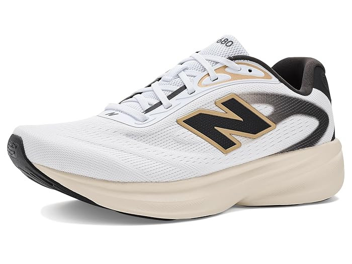 New Balance Fresh Foam 680 V9 Women's Shoes NB White/Grey Matter : 5.5 B - Medium, Textile | Zappos.com