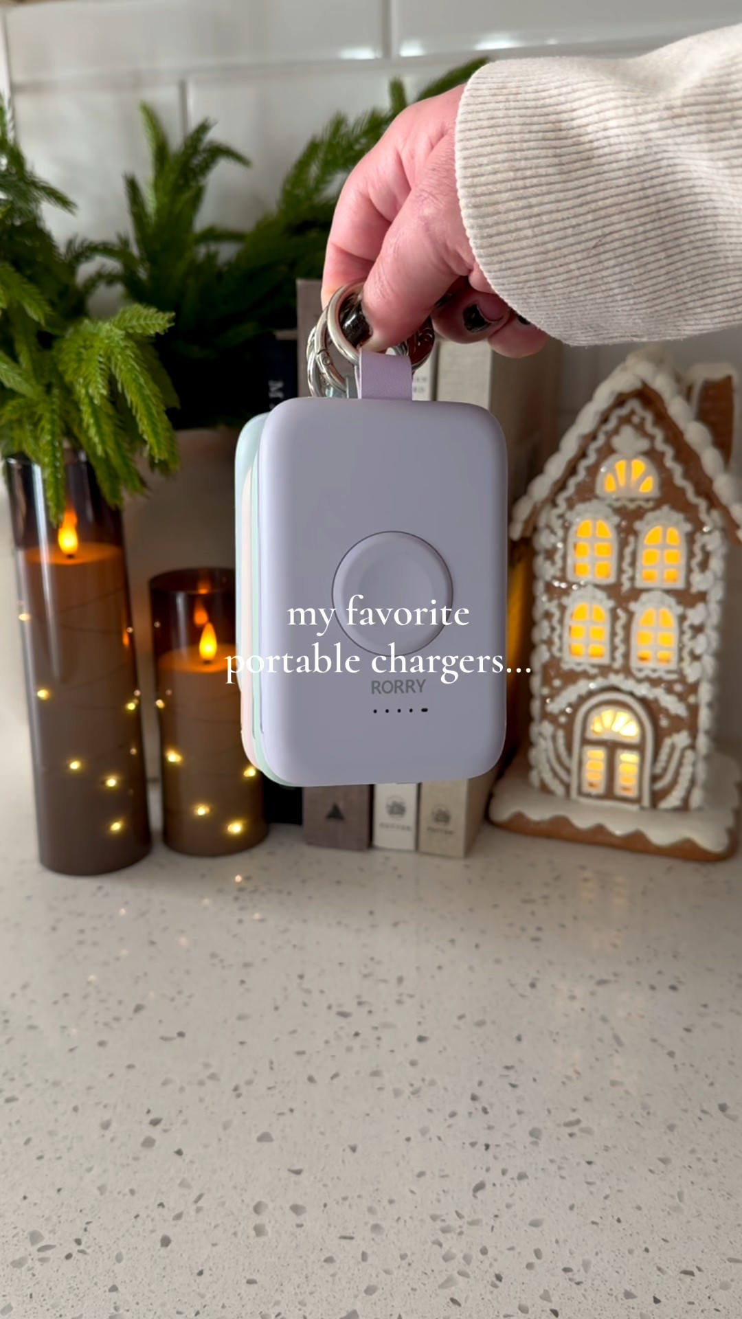 My favorite portable chargers make the most perfect stocking stuffers! They now have holiday themed chargers. They are also on sale right now! So cute and so convenient to use. I just drop them in my bag and take them on the go! 🎄

#LTKHoliday #LTKSaleAlert #LTKHome