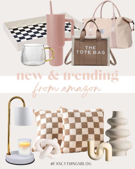 I’ll take one of everything, please! 🙌🏻

Amazon, trending, home decor, neutral finds, aesthetic finds, checkered pattern, duffle bag, tote bag 

#LTKhome #LTKunder50 #LTKFind