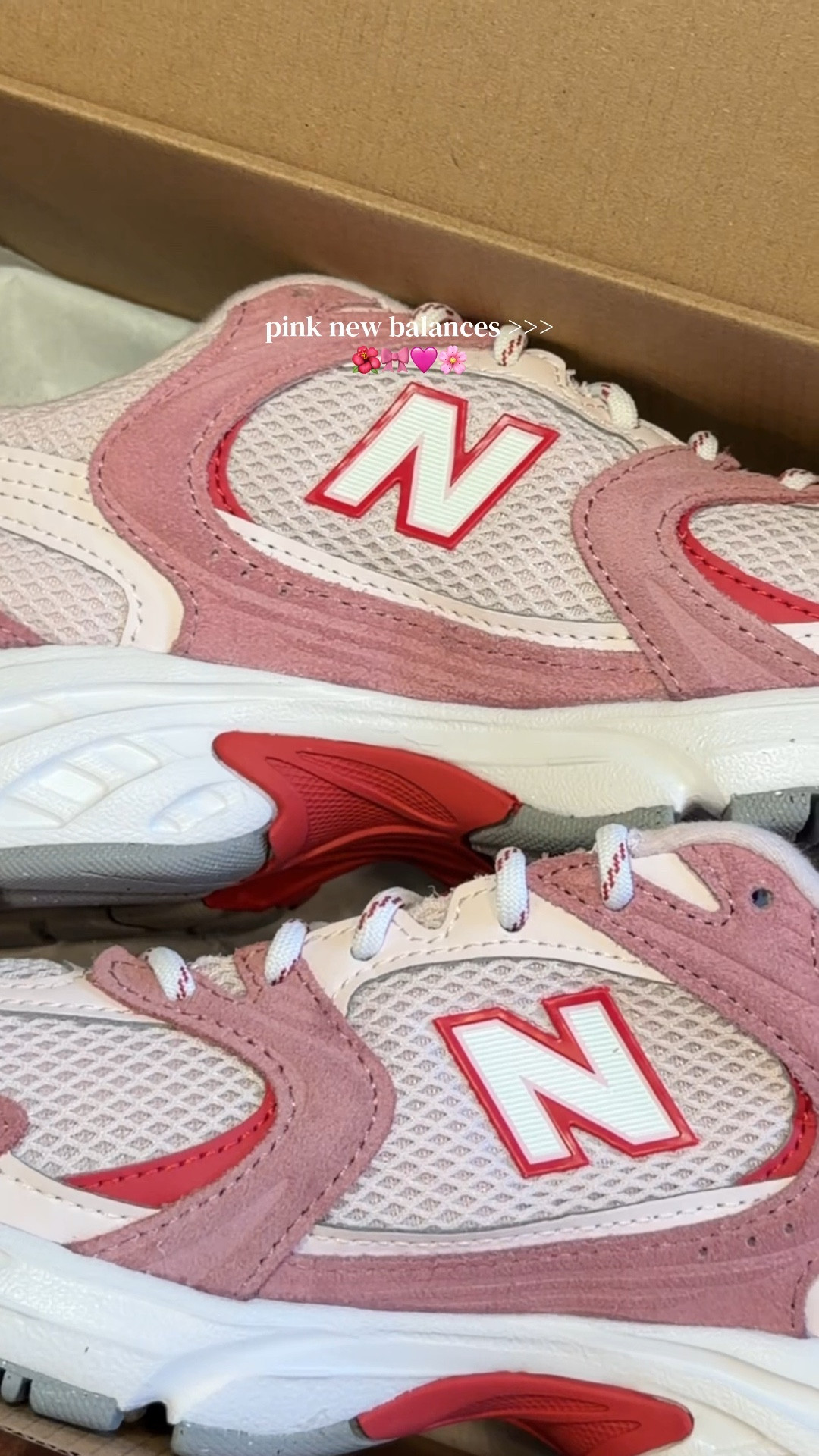 pink new balances 💖🎀 TTS, wearing a 6

#LTKActive #LTKselfcare #LTKValentine