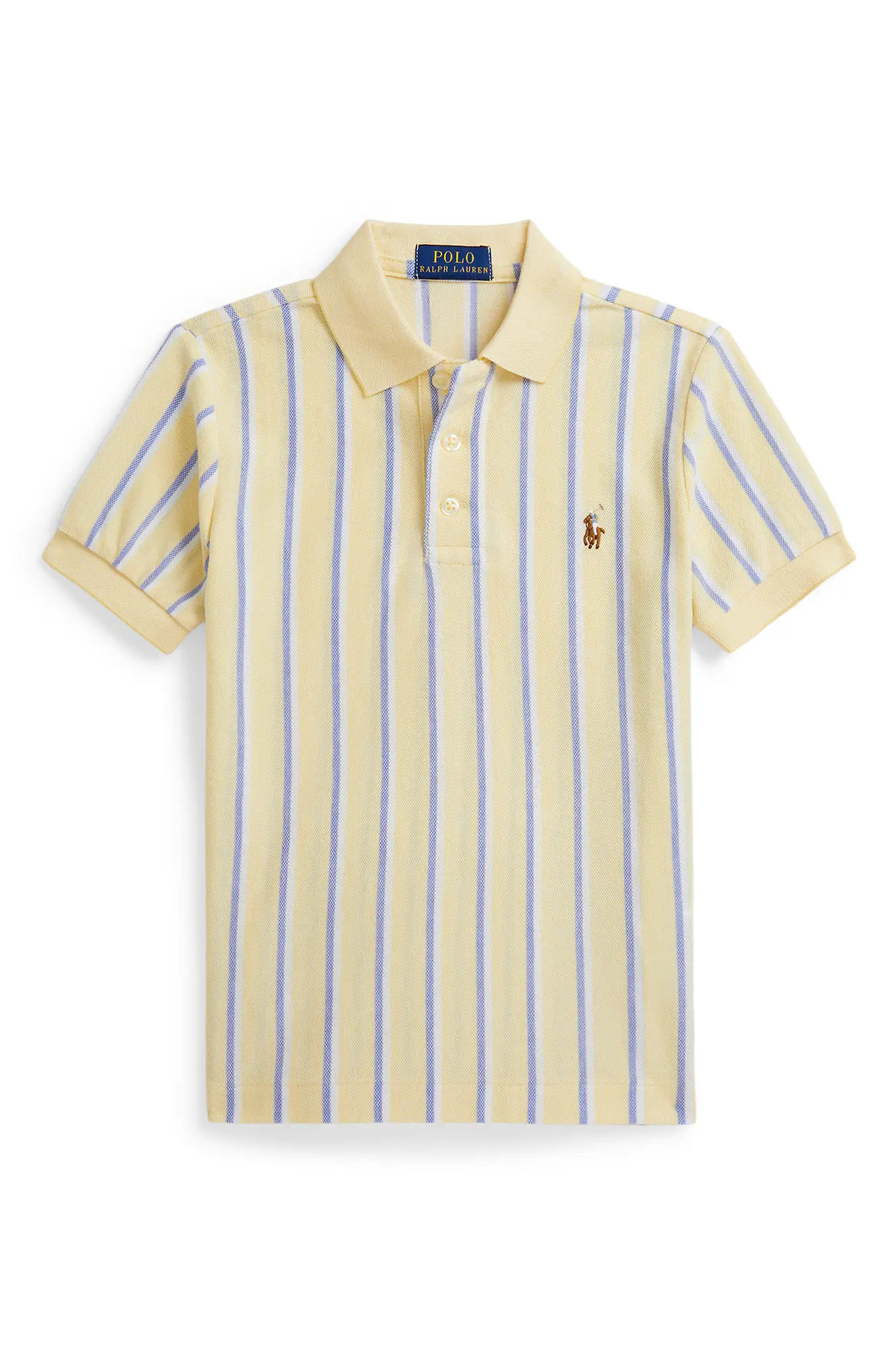 Polo Ralph Lauren Kids' Stripe Cotton Piqu\u00e9 Polo | Nordstrom | Nordstrom