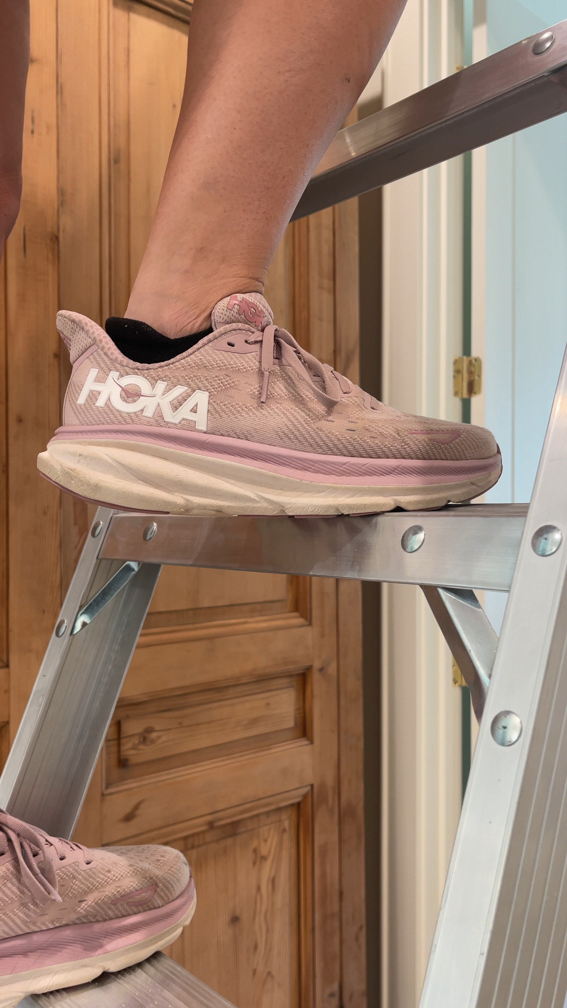 Attic access with this heavy duty attic ladder. Linked several different sizes for your depending on your ceiling height  

#LTKhome