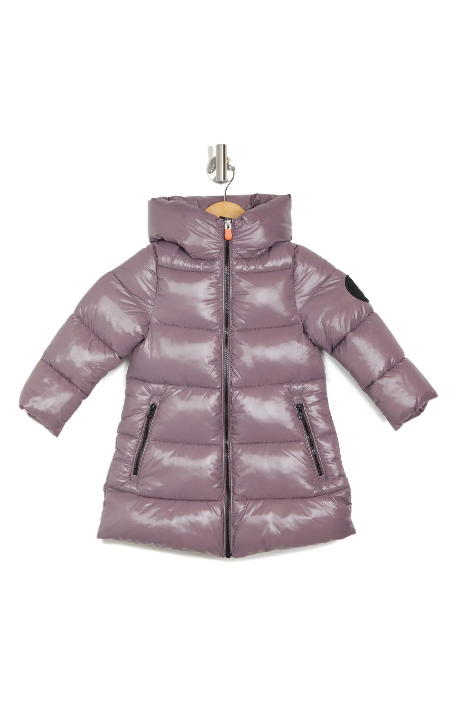 Save The Duck Kids' Millie Hooded Windproof Coat | Nordstrom | Nordstrom