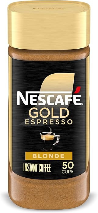 NESCAFÉ Gold Espresso Blonde, Instant Coffee, 3.5 oz | Amazon (US)