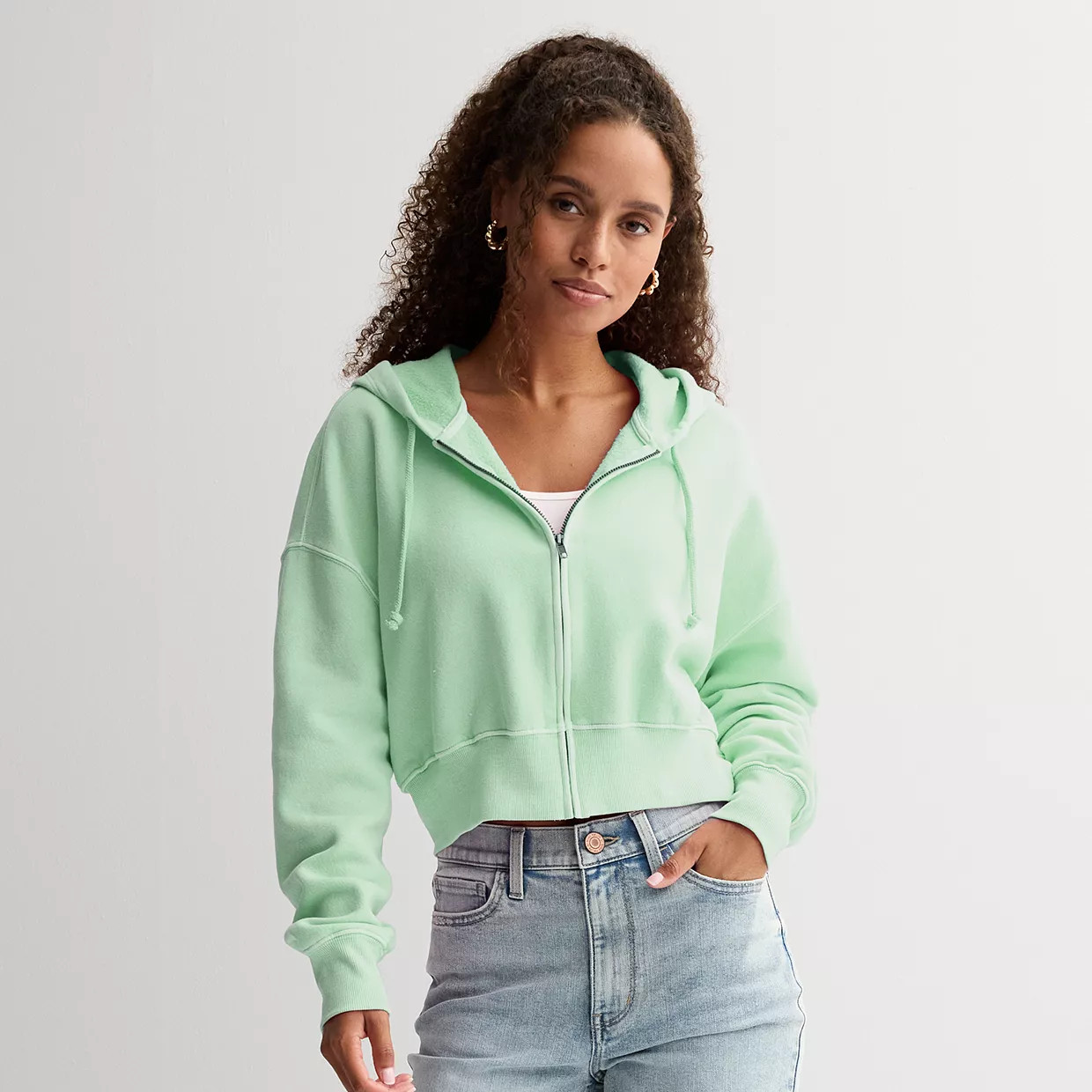 Juniors' SO® Favorite Full-Zip Hoodie | Kohl's