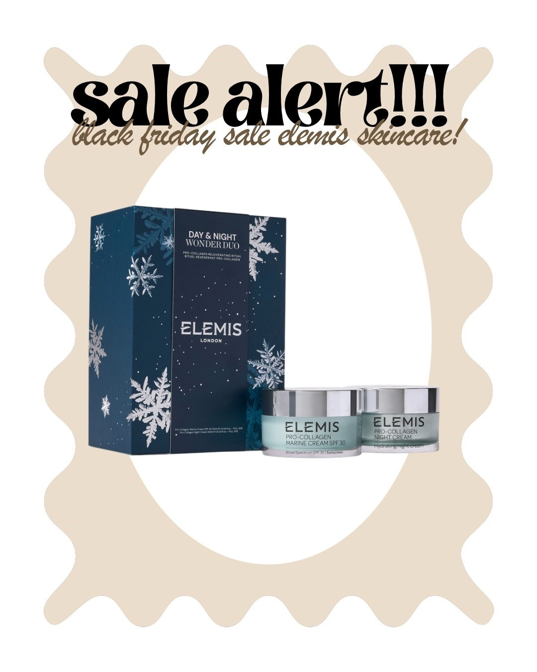 🚨 BLACK FRIDAY SALE ALERT! 🚨 Your favorite Elemis Pro-Collagen Day & Night Wonder Duo is on a major sale! ✨ Give your skin the luxury it deserves with these anti-aging powerhouses. Don't miss out on this incredible deal to achieve glowing, hydrated skin!

#BlackFriday #Elemis #SkincareSale #LuxurySkincare #ProCollagen #AntiAging #GlowingSkin #HydratedSkin #BeautyDeals #BlackFridayBeauty #SkincareRoutine #MustHave #ShopNow #LTKbeauty #LTKskincare #ElemisSale

#LTKCyberWeek #LTKGiftGuide #LTKSaleAlert