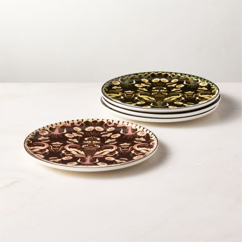 Contact Alvina Appetizer Plates Set of 4 | CB2