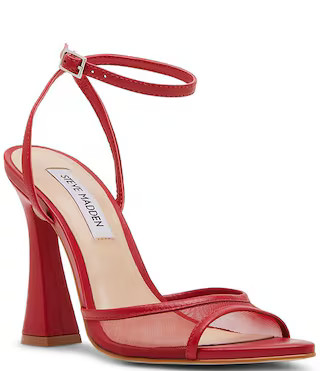 Steve Madden Beki-M Mesh Sculptural Heel Dress Sandals | Dillard's | Dillard's