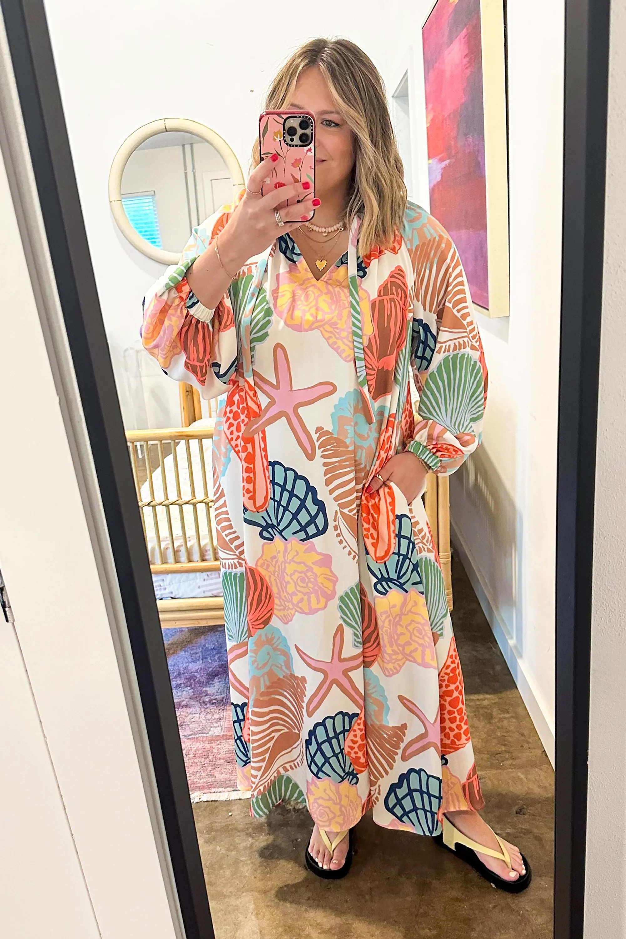 Freya Caftan in Menemsha | CROSBY by Mollie Burch | CROSBY by Mollie Burch