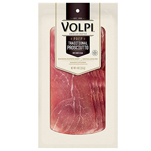 Volpi Pre-Sliced Prosciutto - 3 oz | Amazon (US)