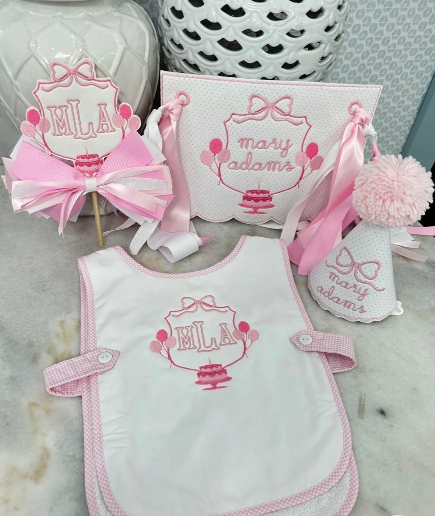 The cutest birthday embroidery bundles!!! 🌸🩵🎂🎉



#birthday #birthdayparty #birthdaydecor #firstbirthday #babybirthday #birthdaydecorations #partyhat #highchairbanner #baby #babybundle #embroidery #embroidered #monogram #custom #kids #kid #kidsstyle #kidstyle #baby #babystyle #babyfashion #boy #boystyle #babyboy #girl #girlstyle #babygirl #smocked #smocking #family #familyphoto #familystyle #classic #classicstyle #sale #majorsale #salealert #deal #dealoftheday

#LTKBaby #LTKKids #LTKSaleAlert