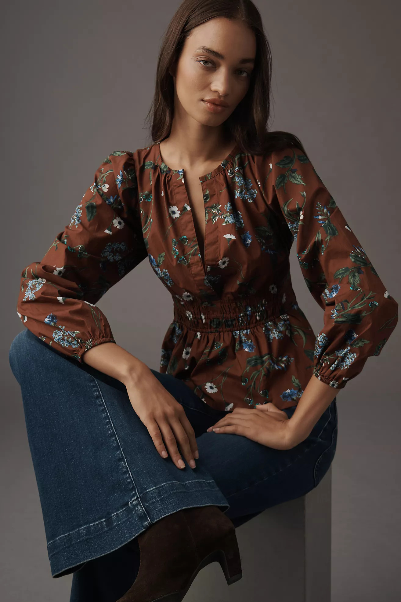 The Somerset Blouse: Long-Sleeve Edition | Anthropologie (US)
