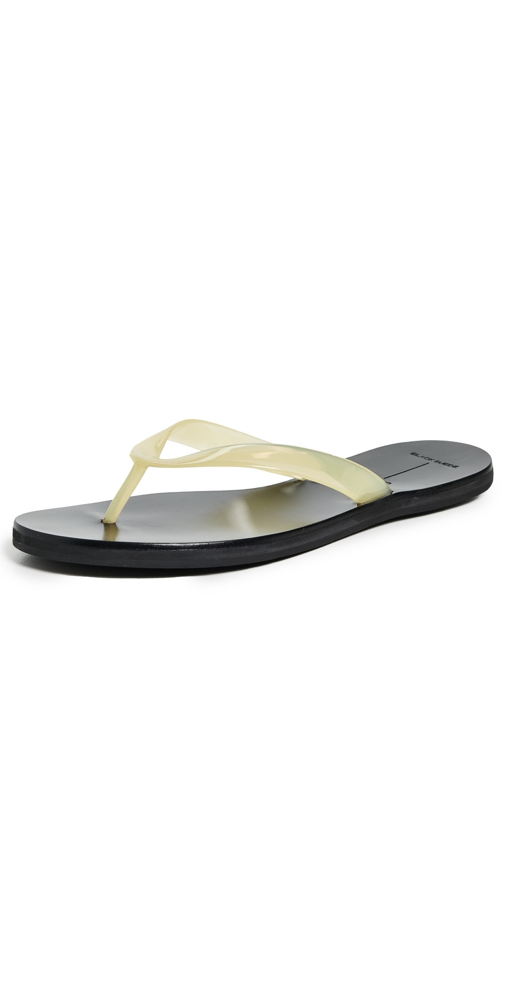 Black Suede Studio Jelly Sandals Butter PVC 38.5 | Shopbop