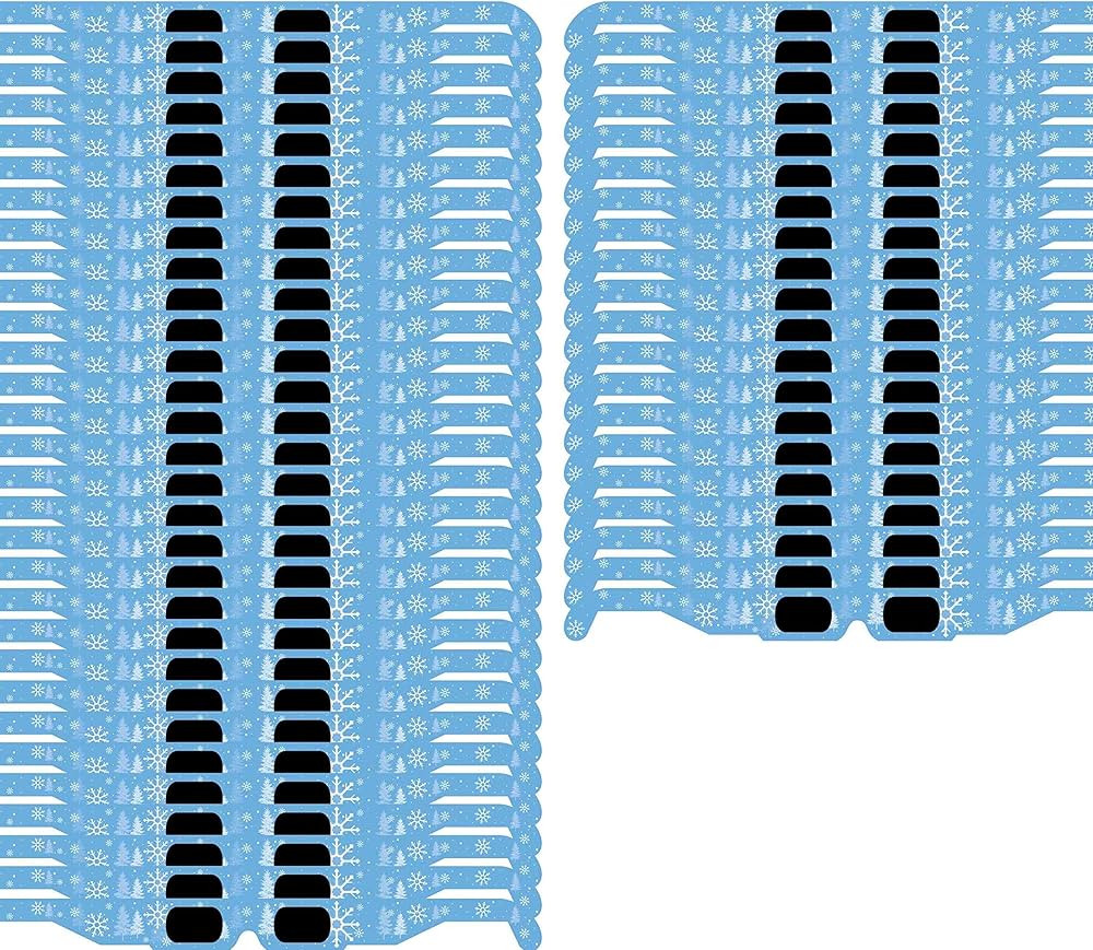 GSM Brands Christmas 3D Glasses - Holiday Specs Transform Lights into Magical Snowflake Image (50... | Amazon (US)