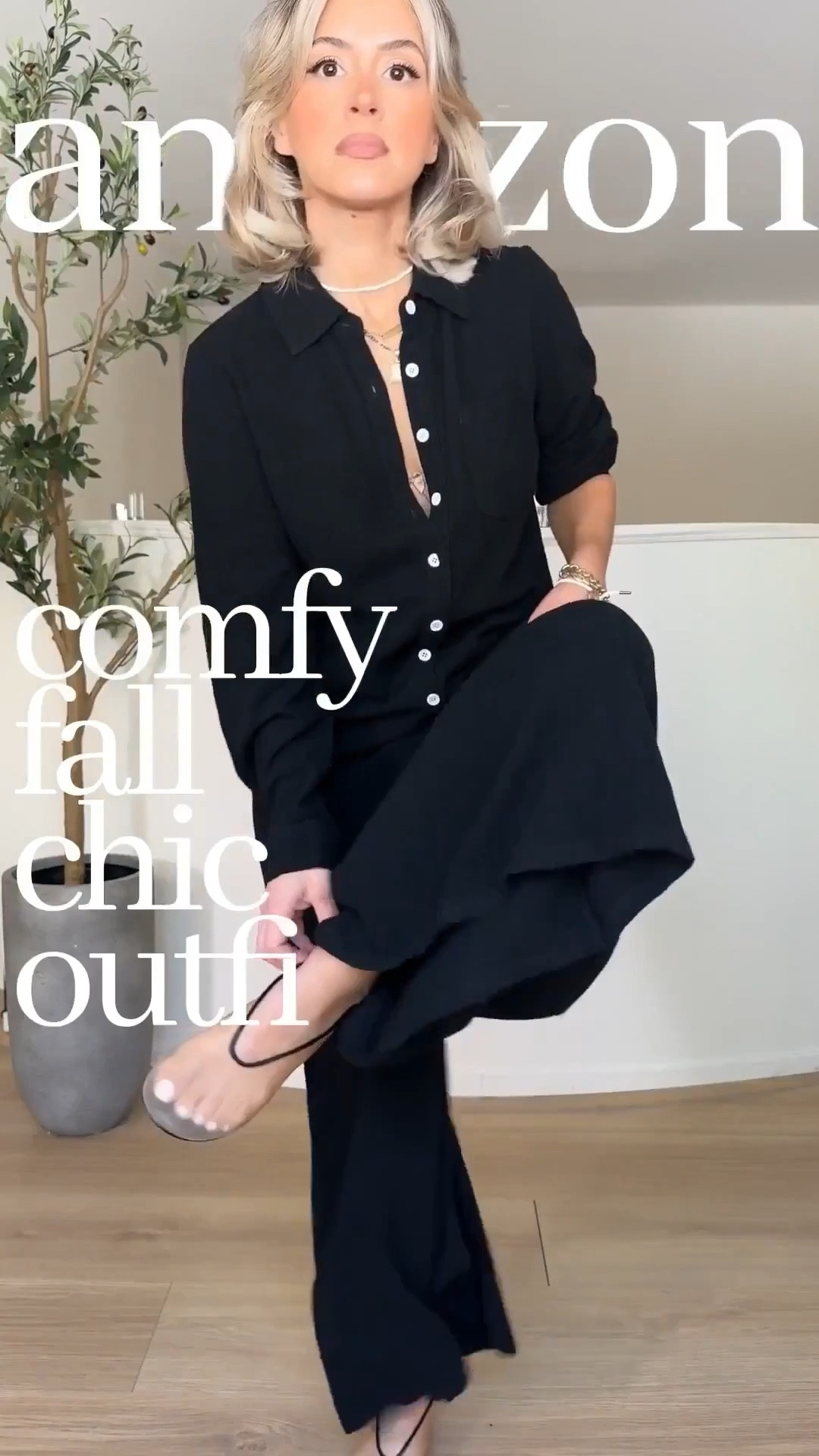Casual and chic Amazon outfits!

Super cute easy looks that can be worn to run errands, airport outfits, work from home, etc.  😍

I'm wearing a size small in EVERYTHING! Also, the jumpsuits and the pants are petite friendly I'm 5 foot two and I'm wearing them all with flats or sneakers. 

#LTKgrwm #LTKootd #LTKU
