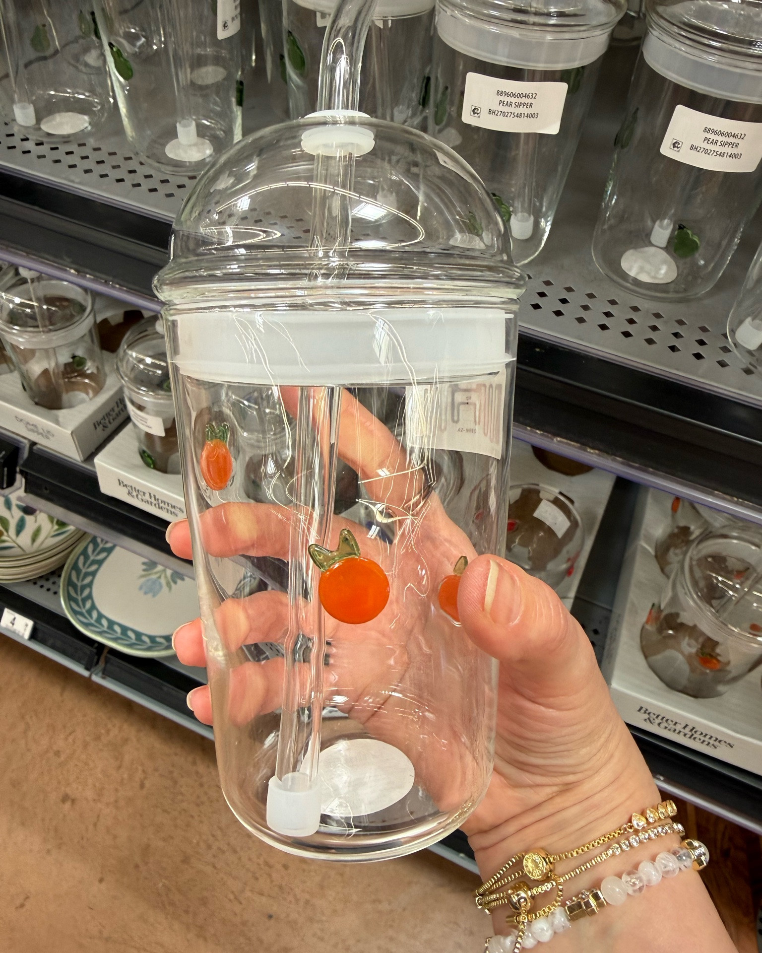 Better Homes & Gardens Glass Sipper Icon with Glass Lid from Walmart. These are so fun and perfect for iced coffee. Only $8.97

#LTKSeasonal #LTKHome #LTKmomlife