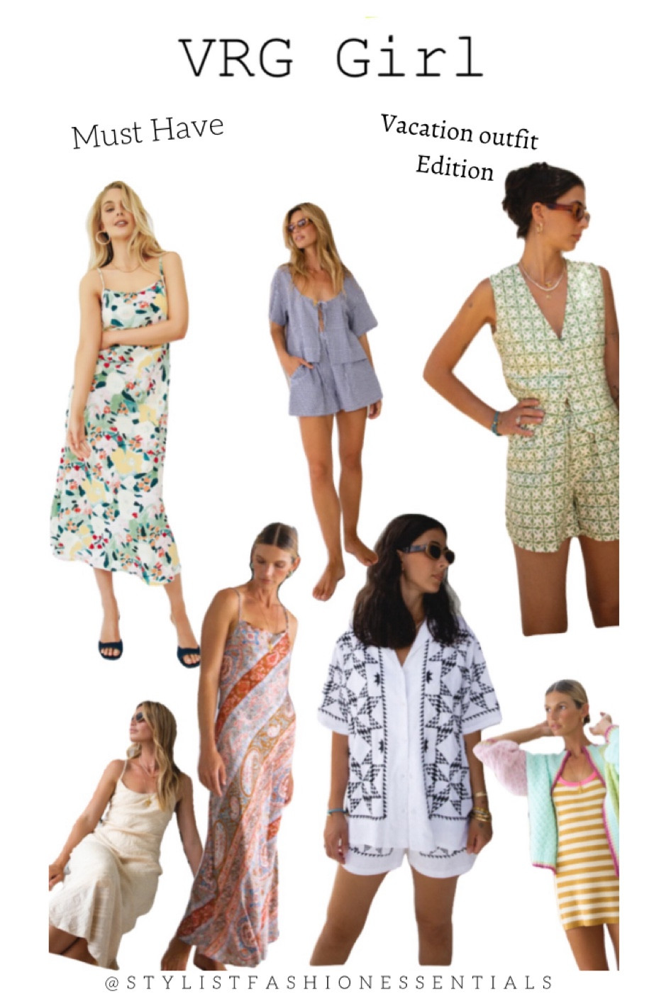 Must have from VRG Girl is giving Spring vibes in love with these simple looks for vacation or even everyday outfits x ✈️

Spring outfits
Spring skirts
Spring outfit inspo
Dresses
Mini dress
MIDI dress
Affordable dress 
White dress
Dressy outfit
Resort wear 

Easter
Spring outfit
Vacation outfit 
at Patrick’s day
Wedding guest 
Easter dress
Top sellers 
White dress
Blue bag
Nails
Jewellery 
Heels 
VRG Girl
Ankle boots
Matching set
Matching lounge set
Matching shorts set
Floral dress
White matching set
Silk dress
Cardigan outfit
Blue outfit
Green outfit
Yellow outfit
Green Floral dress
Yellow dress 
Vacation dress
Vacation outfits beach
Vacation sets
Vacation styles
Vacation looks
Womens sunglasses
Skirts
Cocktail dress

#LTKBeauty#LTKFind#LTKFit#LTKAustralia#LTKEurope#Cozy#Dress#Seasonalfashion#fashion#womensfashion#weddingguest#Plussize#Springoutfits#Spring#Outfit#Sale#limited#musthave#LTKSale#LTKWorkwear#LTKcurves#LTKStyletip#LTKTravel#LTK#Jacket#Love#vacation#Blazer#Springbreak#Floraldress#Resortoutfit#vibrantoutfit #Weddingguest #Wedding#Denim#Pearlchain#DenimSkirt #Girlstrip #LTKTravel #LTKWorkwear#LTKunder50

#LTKSeasonal #LTKstyletip #LTKunder100