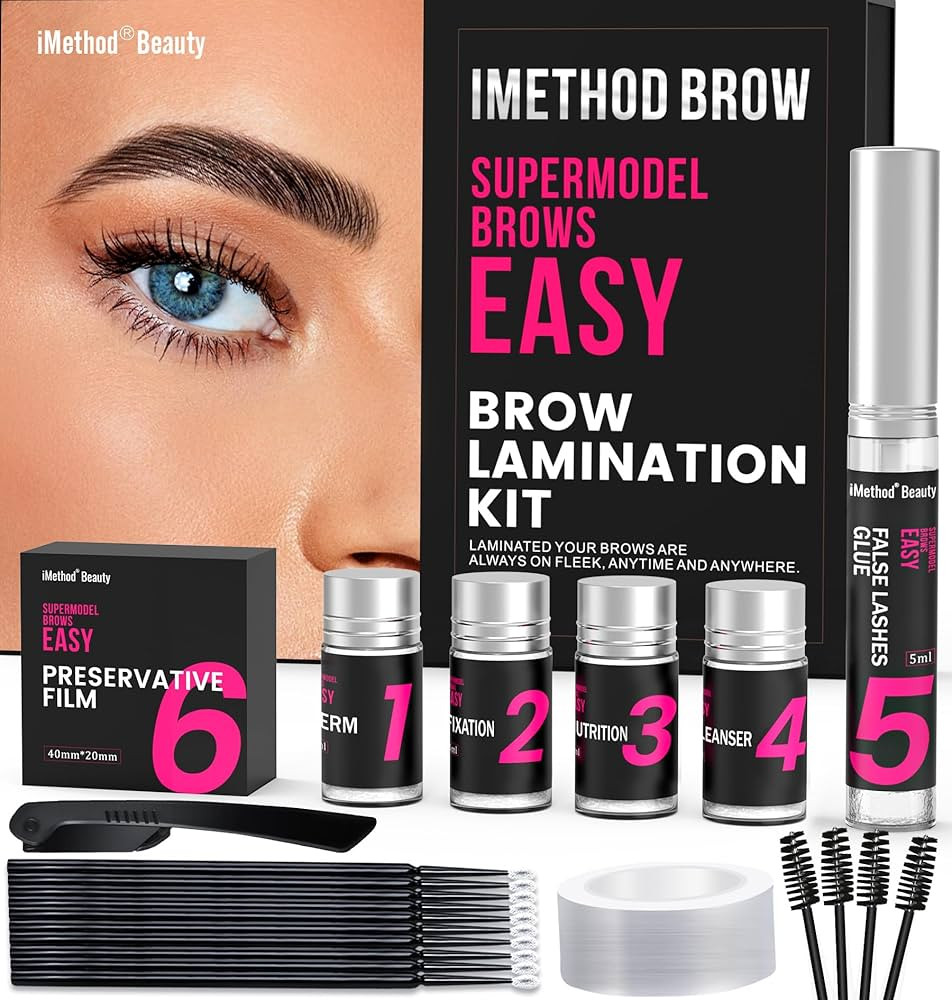 iMethod Eyebrow Lamination Kit - Brow Lamination Kit, DIY Eye Brow Perm Kit at Home, Long Lasting... | Amazon (US)